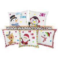 Factory home decor Christmas cute seat pillow Cushion Cover For Sofa