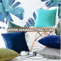 sofa velvet pillow case cushion covers decorative