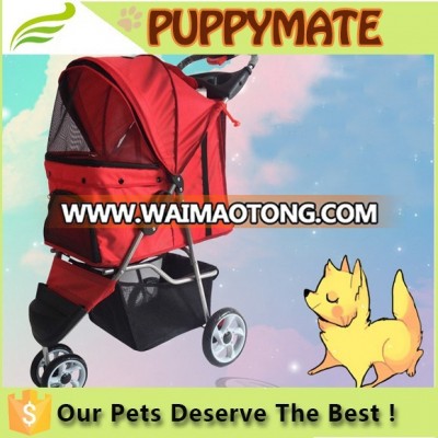 Pet stroller, luxury pet dog stroller